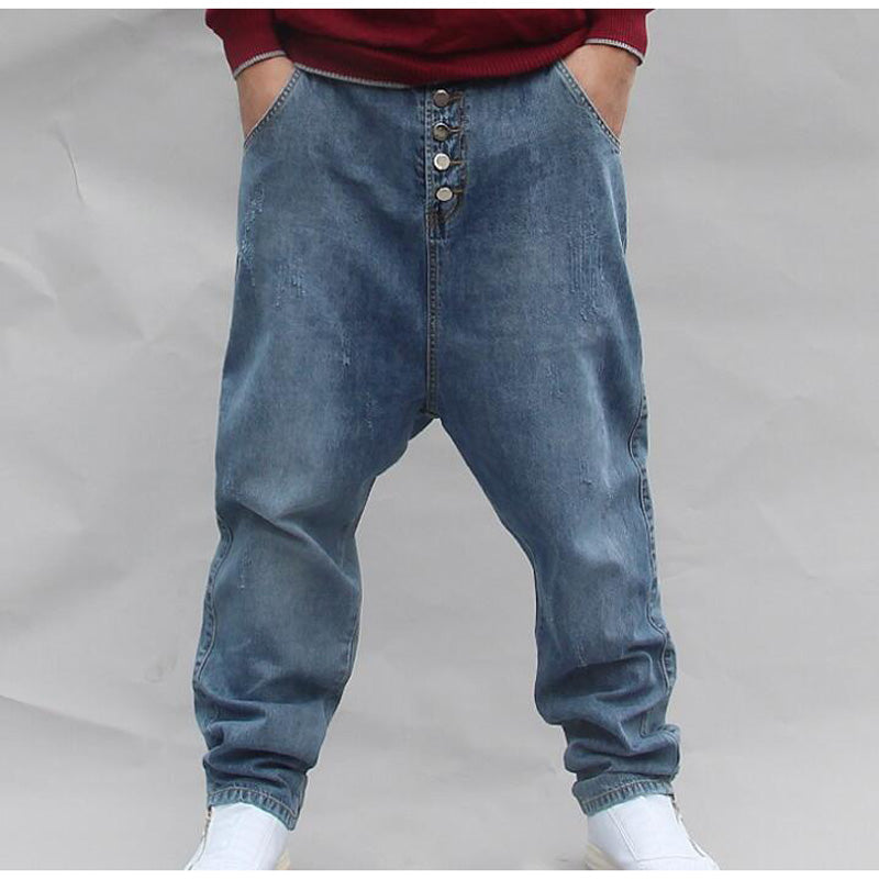Homme Jean baggy, Homme Bas