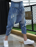 Pantalon court ample et tendance pour femme