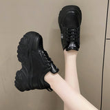 Basket compensée femme tendance