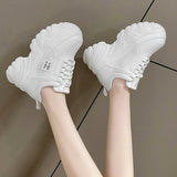 Basket compensée femme tendance
