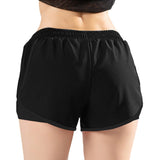 Short de sport femme doublé avec poches - Fitness-Cardio-Shop