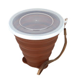 Tasse de voyage Silicone pliables sport d'extérieur - Fitness-Cardio-Shop