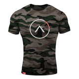 Tee-shirt homme haut moulant Alpha style fitness musculation matière coton - Fitness-Cardio-Shop