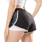 Short de sport femme doublé avec poches - Fitness-Cardio-Shop