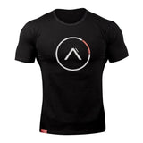 Tee-shirt homme haut moulant Alpha style fitness musculation matière coton - Fitness-Cardio-Shop