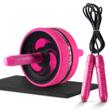 Roue Silencieux et Corde à Sauter :  avec tapis pour l'exercice équipement de Fitness et  accessoires musculation - Fitness-Cardio-Shop
