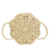 Sac tissé en paille à la main
