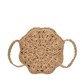 Sac tissé en paille à la main