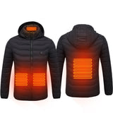"Veste chauffante pour hommes avec des batteries" - cardio-shop.com