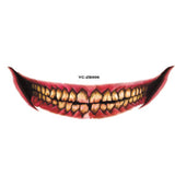 Halloween Tatouage Temporaire Grand Bouche