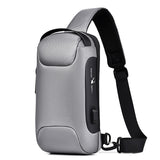 "shoulder bag man grey" - cardio shop