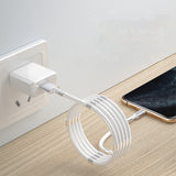 "câble de charge iphone blanc" - cardio shop