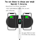 chargeur sans fil 3 en 1 apple - Fitness cardio shop