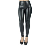 Leggings stretch slim Fesses Lifting Workout Stretch en cuir