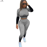 ensemble legging crop top nike - fitess cardio shop
