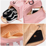 Sac de sport femme tendance et étanche style fitness avec compartiment pour chaussures - Fitness-Cardio-Shop