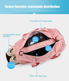 Sac de sport femme tendance et étanche style fitness avec compartiment pour chaussures - Fitness-Cardio-Shop