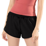 Short de sport femme doublé avec poches - Fitness-Cardio-Shop