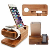 Support de bureau 2 en 1 en bois de bambou - Fitness-Cardio-Shop