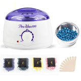Kit d’épilation avec chauffe-cire professionnel et paraffine parfumée - Fitness-Cardio-Shop