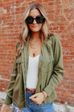 Veste femme militaire vintage streetwear mode