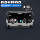 Ecouteurs sans fil Headphones Bluetooth V5.0 - Fitness-Cardio-Shop