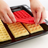 Moule à gaufres en silicone - Fitness-Cardio-Shop