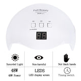 Séchoir LED UV double lumière pour manucure à gel durcissant 30s/60s/99s - Fitness-Cardio-Shop