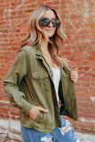 Veste femme militaire vintage streetwear mode