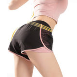 Short de sport femme doublé avec poches - Fitness-Cardio-Shop