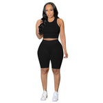 "ensemble jogging 2 pièces femme noir"- cardio shop