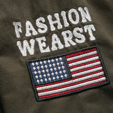 Veste style militaire homme us army