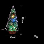 Décorations de Noël Lumières LED Mini arbre de Noël