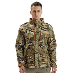 Veste militaire avec doublure matelassée amovible camouflage M65 imperméable