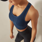 Soutien-gorge brassière de sport push-up galbant sans armatures sexy et féminin pour le fitness le yoga la musculation ou le running - Fitness-Cardio-Shop