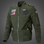 Veste style militaire homme us army