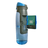 bouteille d'eau grand format bouteille d'eau en forme d'haltère format étiquette bouteille d'eau - fitness cardio shop